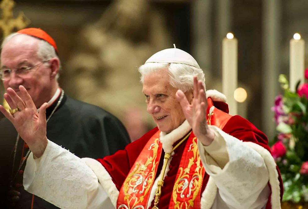 Pope Benedict XVI. Photo by Thomas Serafin/CNA