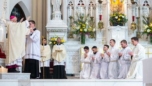 PHOTOS: Archbishop Aquila encourages new deacons to follow Christ wholeheartedly