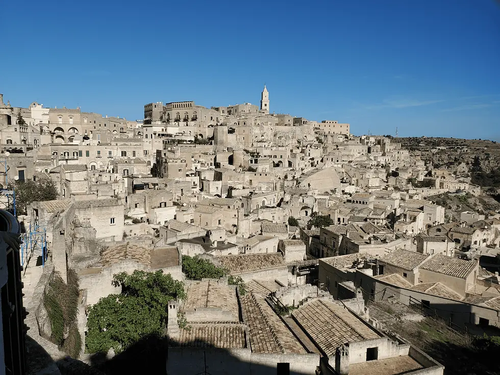 Matera is a city on a rocky outcrop in the region of Basilicata, in southern Italy. (Photo: Courtesy photo)