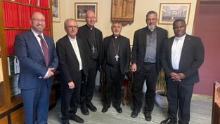 Archbishop Golka Discusses Julia Greeley and Kendrick Castillo with the Dicastery for the Causes of Saints