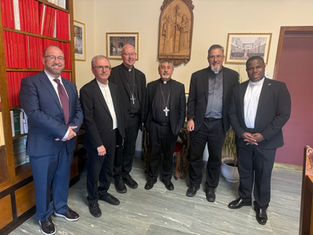 Archbishop Golka Discusses Julia Greeley and Kendrick Castillo with the Dicastery for the Causes of Saints