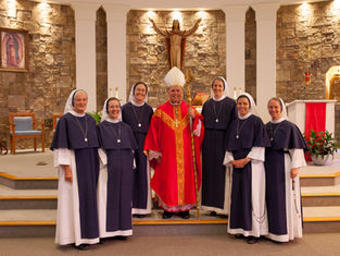 Sisters of Life Honor Archbishop Aquila for Pro-Life Witness