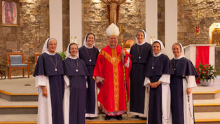 Sisters of Life Honor Archbishop Aquila for Pro-Life Witness