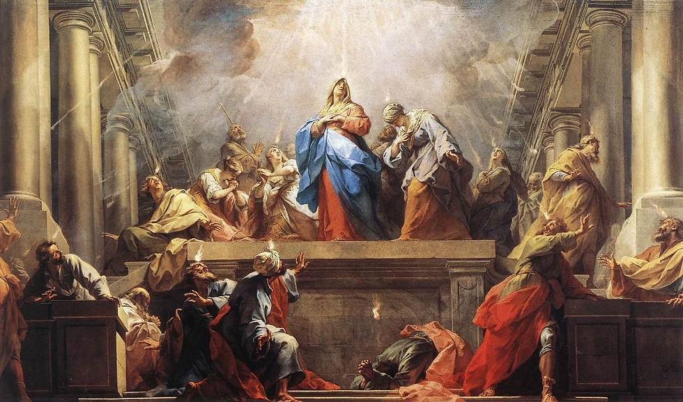 Pentecost by Jean Restout, c. 1732. (Photo: Wikimedia Commons/Public Domain)