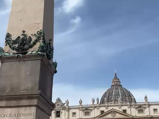 WATCH | Local Parishioner Present for the Moment the Bells Tolled in Rome, Announcing Pope Francis' Death