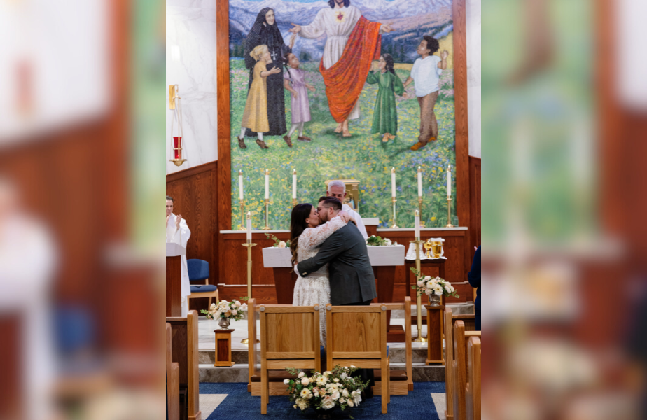 As they prepared for their wedding, Anna and Taylor Nelson realized they were missing something: a shared faith. Their journey brought them together in love and in belief earlier this year. (Photo: Stills by Trinity, courtesy of the Nelsons)