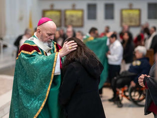 At World Day of the Sick healing Mass, Archbishop Aquila says all sickness can show God’s glory