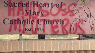 Sacred Heart of Mary Parish in Boulder vandalized with pro-abortion graffiti