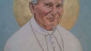Saintly patron of the arts