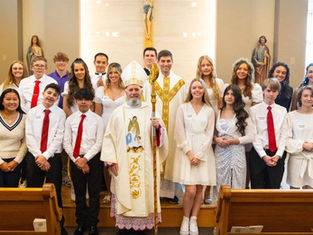 Sacramental joy abounds thanks to new Holy Family High School Confirmation program