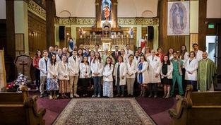 At Denver’s White Mass, Archbishop Aquila praises faithful Catholics in medicine