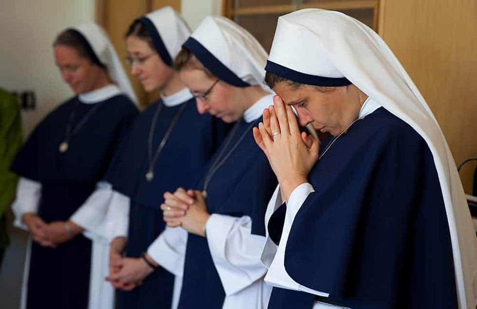 The Sister of Life exert their motherhood by serving pregnant women, women who have had abortions and young women in college. (Photo by Andrew Wright)