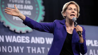 Elizabeth Warren, woke totalitarian