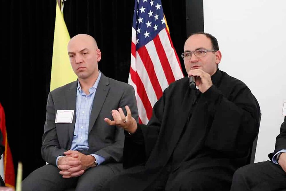 Father Andre Mahanna founded St. Rafka’s Mission of Hope and Mercy in 2014. The Ecumenical Prayer Breakfast helps to raise funds for the mission so they can continue to provide aid to refugees in the Middle East. (Aaron Lambert/Denver Catholic)