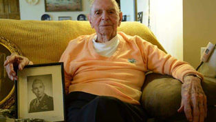 100-year-old veteran counts his blessings