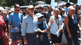 The nun in a tent: Meet the sister who’s following the National Eucharistic Pilgrimage