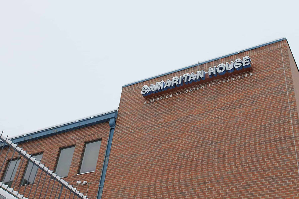When a blizzard hit Denver on March 13, Samaritan House went above and beyond to make sure local homeless people in need were safe and warm. Photo by Brandon Ortega, 2017