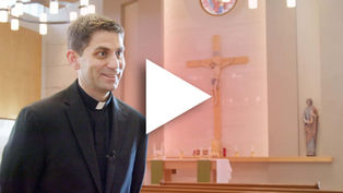 WATCH: From student to shepherd; Fr. John Stapleton ascends to spiritual helm at Holy Family High Sc