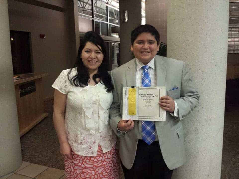 Kendrick poses with his mom, Maria. Kendrick was an only child who was very close with his parents. Photo provided
