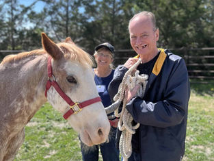 “I feel like these animals really see me:” Equine Therapy champions those who proudly served our country