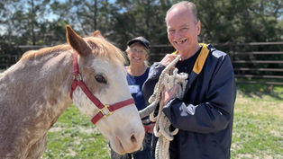 “I feel like these animals really see me:” Equine Therapy champions those who proudly served our country