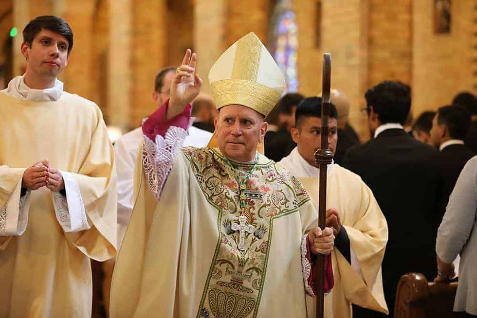 In 1999, Archbishop Samuel J. Aquila, then-Father Aquila, was tasked with opening St. John Vianney Theological Seminary as a place for rigorous spiritual and academic formation for seminarians. (Photo courtesy of St. John Vianney Facebook Page)