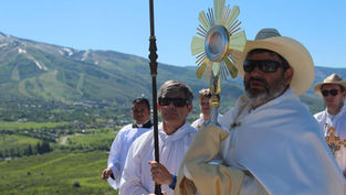 PHOTOS: Mountaintop Moment: National Eucharistic Pilgrimage arrives in Colorado!