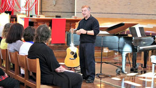 Music composer takes stage at Spirit of Christ