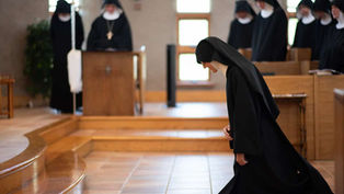 Abbey of St. Walburga nun solemnly vows her life to Christ the Bridegroom