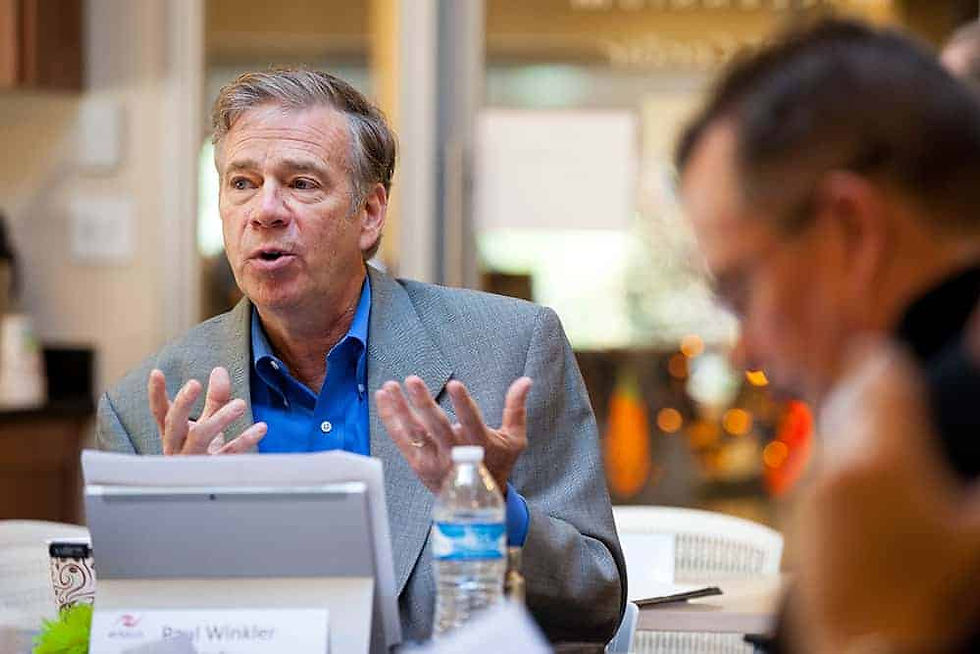 Paul Winkler founded Attollo to help Catholic business owners more fully bring their faith into how they operate their businesses. (Photo by Andrew Wright)
