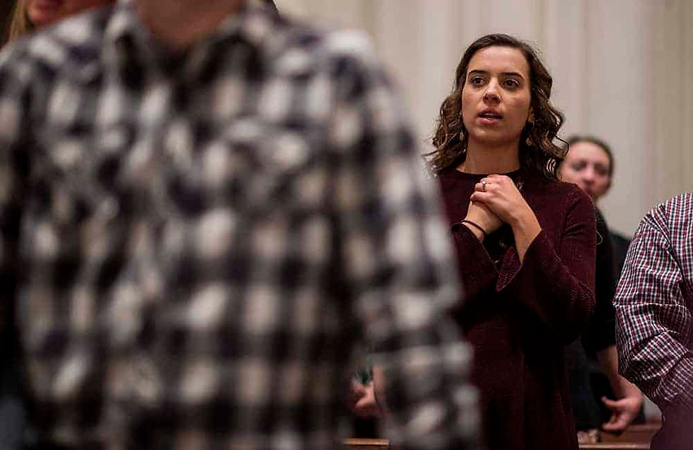 Many Americans reported all-time low mental health states in 2020. However, the only group to see an increase in reported “excellent” mental health were those who went to church each week, and they also reported the highest level of positive mental health compared to all other demographics. (Photo by Daniel Petty/Denver Catholic)