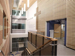 Mullen High School joyfully dedicates new building to serve future students