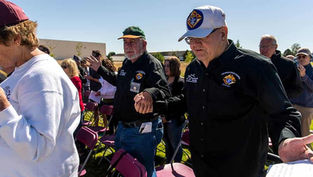 Memorial blessing, Mass and meal offer lost veterans a way back to God