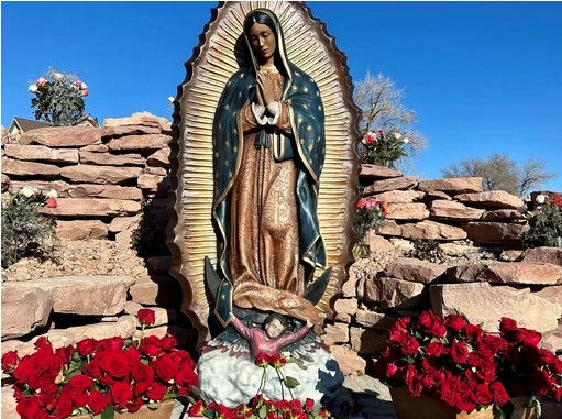 Shrine to Our Lady of Guadalupe, Sacred Heart Catholic Church in Fruita, courtesy of the Diocese of Pueblo