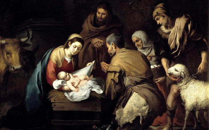 The Adoration of the Shepherds, Bartolomé Esteban Murillo, c. 1650. (Photo: Public Domain/Wikimedia Commons)