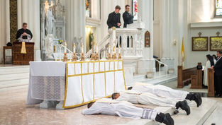 Three men ordained as priests on the Feast of Our Lady of Fatima
