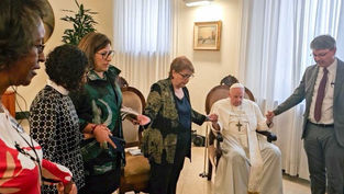 Pope Francis meets Colorado Catholic and other U.S. leaders patiently building ‘culture of solidarity’