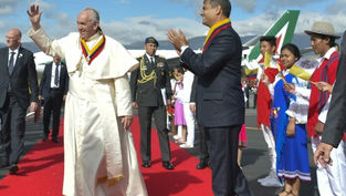 Pope Francis visits ‘young Church’ with great wealth