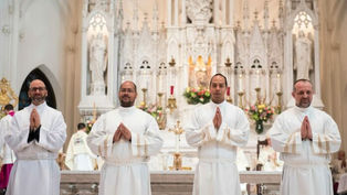 Four men ordained to transitional diaconate
