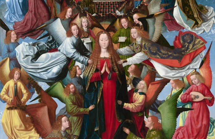 Mary, Queen of Heaven, Master of the St. Lucy Legend, circa 1485/1500. Samuel H. Kress Collection. Public Domain.