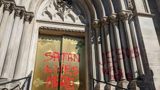 Archbishop Aquila decries church vandalism in "Washington Post" op-ed