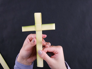 WATCH | How to make a Palm Leaf Cross