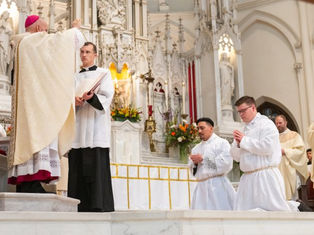Archbishop Aquila to new deacons: ‘Always remember to exercise the charity of Christ’