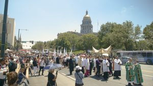 WATCH: Downtown procession a moment of grace-filled witness