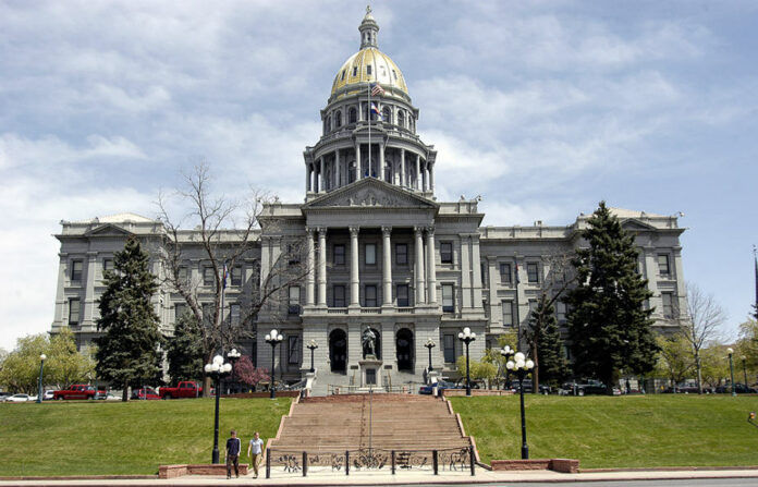 DENVER, CO, APR, 21, 2004, Archbishop Chaput to lead 'A Call to Compassion' rally for the needy, Catholic Charities co-sponsors gathering on west steps of State Capitol April 24 04-21-04. (Photo by James Baca/Denver Catholic) CD#0084