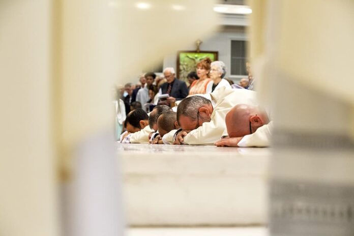 Denver, Colorado May 19th, 2018 Ordination of five Priests at the Catherdral Basilica of the Immaculate Conception 2018 (photos by Andrew Wright)