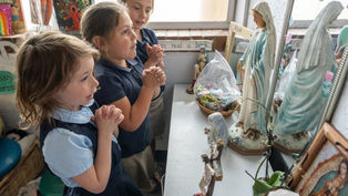 Parents find ‘conspirators for the good’ at Wellspring Catholic Academy of St. Bernadette