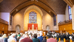 PHOTOS: Living stones: Parishioners celebrate 100 years of St. Ignatius of Loyola Catholic Church