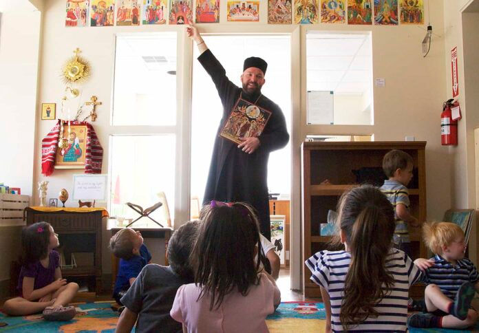 Denver, CO, May 10 2018: Sophia Montessori Academy was started by Pauline Meert and Irene O'Brien. The school opened its doors in February. (Photo by Moira Cullings)