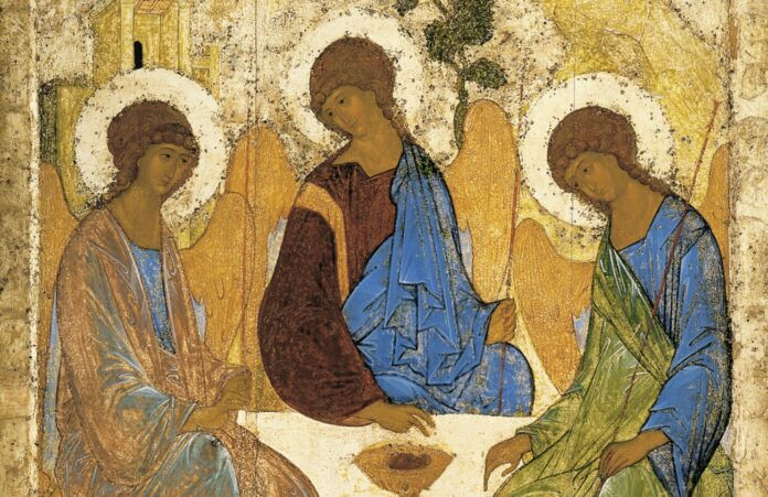 The Trinity by Andrei Rublev, c. 1425. (Photo: Public Domain)